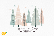 Boho Christmas Trees PNG Bundle, a Seasonal Illustration by LemonDesign (Thumbnail 4 of 12)