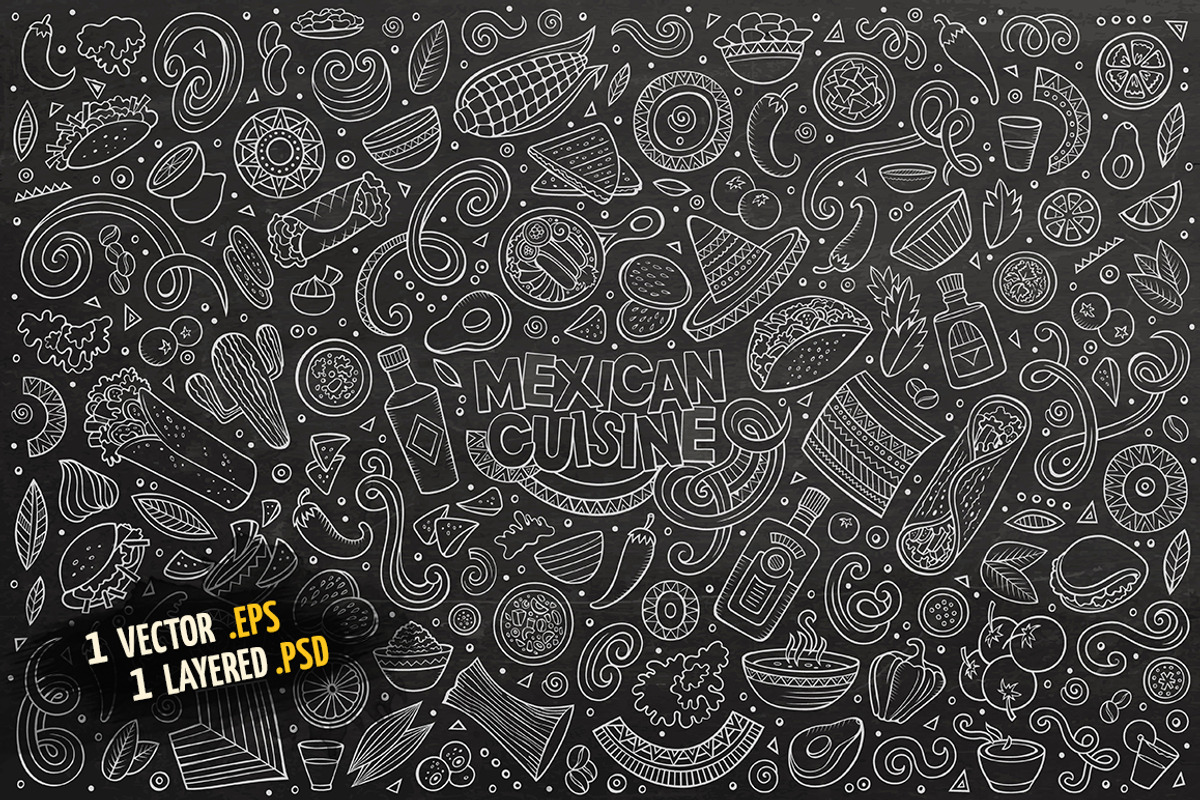 Mexican Food Objects Set, an Object Graphic by BALABOLKA (Photo 4 of 4)