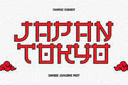 Japan Tokyo - Modern Japanese Font, a Serif Font by overlaytemplates (Thumbnail 1 of 5)