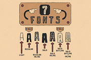 BOOZY | FONT FAMILY, a Font by 2DFUNS (Thumbnail 2 of 9)