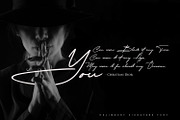 Holimount - Modern Signature, a Script Font by Ridha-38.lineart (Thumbnail 9 of 11)