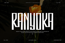 Ranyoka - Tall Condensed Font