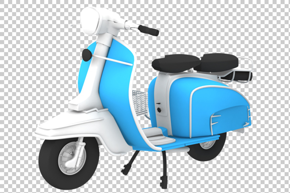 Scooter - 3D Render PNG