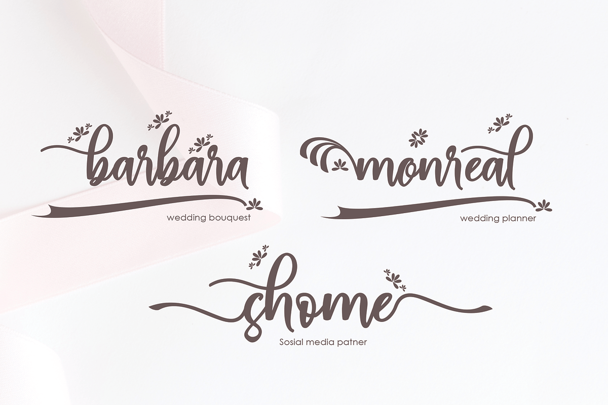 Madam, a Script Font by Letter-P (Photo 3 of 7)