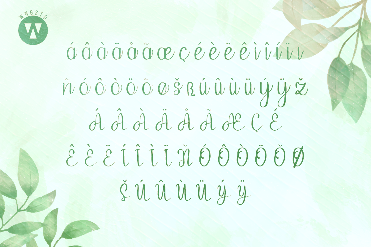 Hayati, a Script Font by Wangsinawang Studio (Photo 3 of 10)