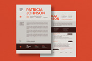 Resume & Cover Letter, a Resume Template by graphicook (Thumbnail 1 of 3)