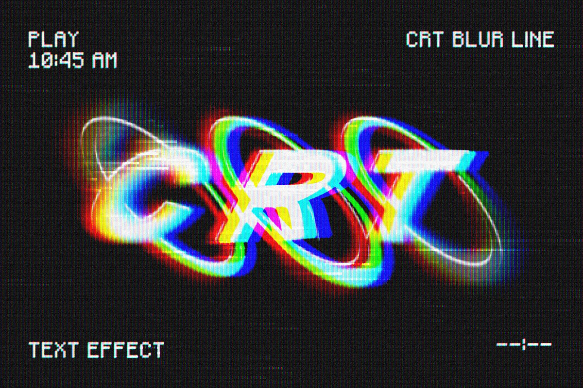 20-in-1 VHS Glitch Effects Bundle, a Layer Style Add-On by pixelbuddha.net (Photo 4 of 23)