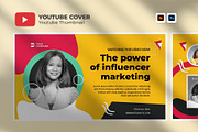 Youtube Thumbnail Cover Design, a Social Media Template by hekenostudio (Thumbnail 1 of 4)