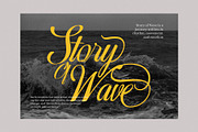 Warlista Wedding Script Font, a Script Font by Graphicxell (Thumbnail 4 of 8)