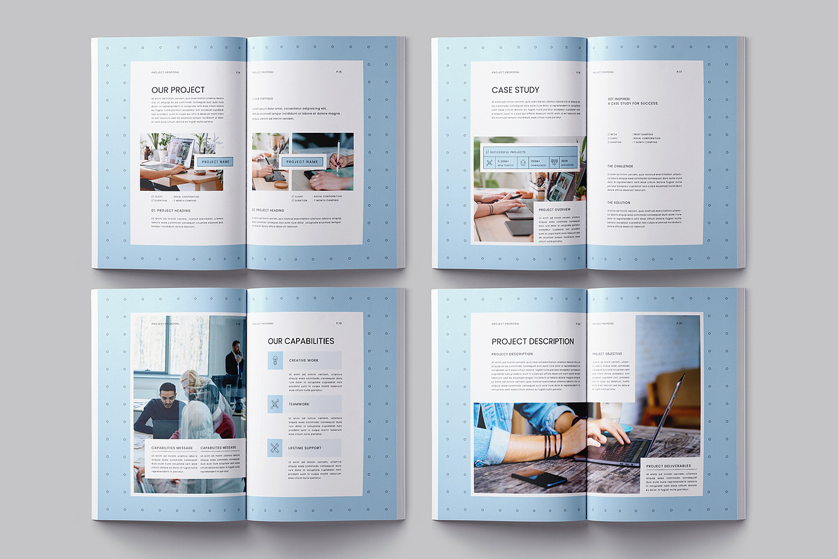 Professional Proposal Document Kit, a Brochure Template by Designsoul14 (Photo 9 of 17)