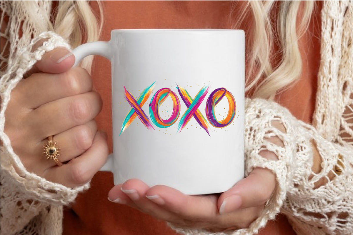Valentines Day Heart XOXO Png, XOXO, an Illustration by designcity5 (Photo 9 of 9)