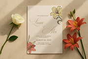 48 Vintage Floral Wedding Cards, an Invitation Template by Adora ARTS (Thumbnail 2 of 8)