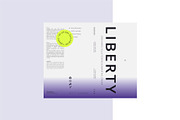 5.5 Printable Labels – V.01 LIBERTY, a Stationery Template by Studio Neolemone (Thumbnail 7 of 11)