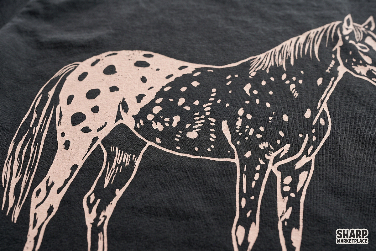 Vintage Spotted Appaloosa Horse, an Object Graphic by SharpMarketplace (Photo 4 of 4)