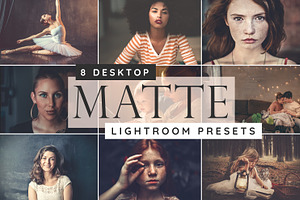 Matte desktop Lightroom presets