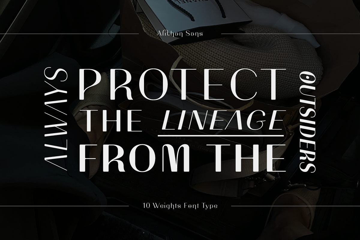 CF Alithan Sans - Modern Elegant, a Sans Serif Font by Indotype Foundry (Photo 5 of 10)