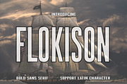 Flokison, a Sans Serif Font by Hello Good Studio (Thumbnail 1 of 6)