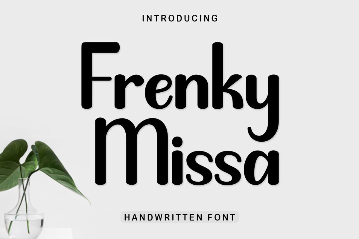 Frenky Missa, a Script Font by Strong.co (Photo 1 of 7)