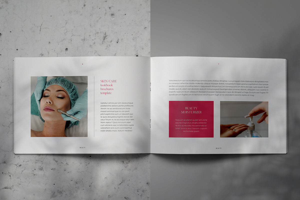 BEAUTY Lookbook Brochure Template, a Brochure Template by Indotitas (Photo 4 of 9)