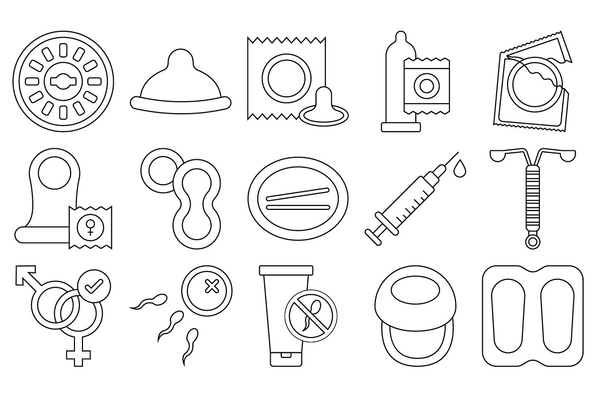 Reproductive Health Vector Icons, a Solid Icon by Vector Portal (Photo 5 of 5)