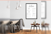 Airbnb Welcome Sign Poster Template, a Brochure Template by Templatables (Thumbnail 4 of 11)