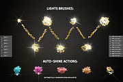 GLITTER PRO Styles, Actions, Brushes, a Layer Style Add-On by Graphic Spirit (Thumbnail 4 of 12)