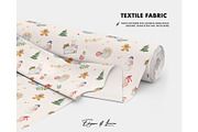 Vintage Christmas Nostalgic pattern, a Pattern Graphic by Milatoo (Thumbnail 4 of 4)