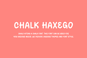 Chalk Haxego - Kids Font, a Sans Serif Font by Iqsiart Studio (Thumbnail 2 of 6)