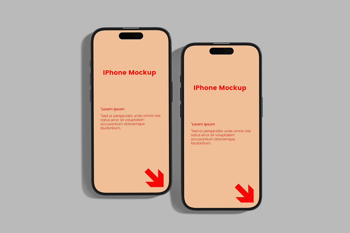 IPHONE MOCKUP, an iPhone Mockup by safrizalstudio (Photo 2 of 4)