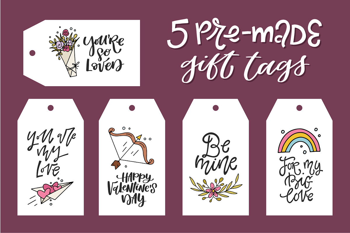Big Love Graphics Set, a Decorative Illustration by Anna Krestiannykova (Photo 5 of 12)