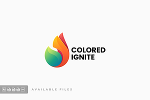 Ignite Gradient Colorful Logo, a Branding & Logo Template by ivan_artnivora