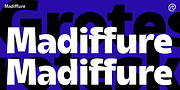 Madiffure Font Family, a Sans Serif Font by Ridtype Foundry (Thumbnail 6 of 12)