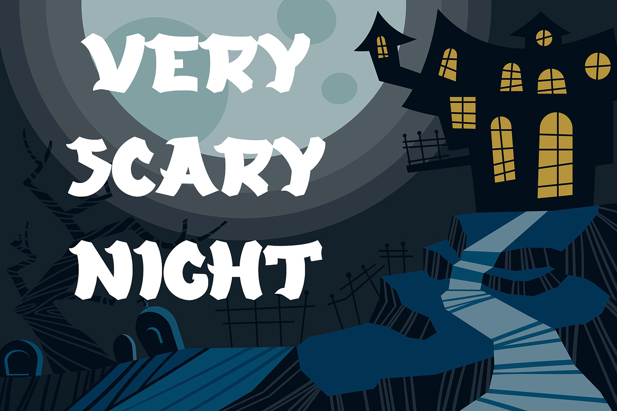 Evil Inside - Halloween Display Font, a Handwritten Font by Arendxstudio (Photo 4 of 9)