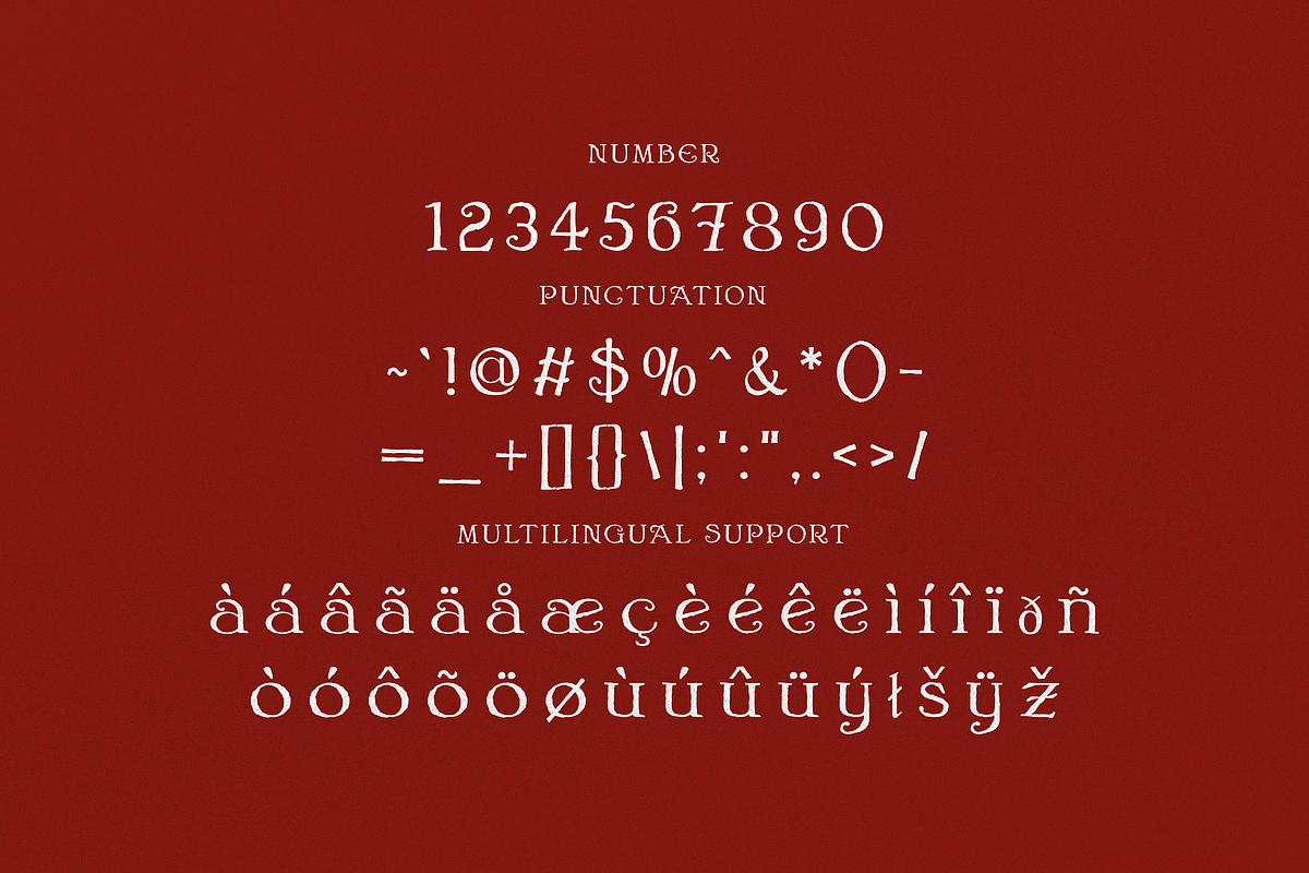 Winter Veil - Festive Typeface, a Serif Font by HipFonts (Photo 9 of 11)