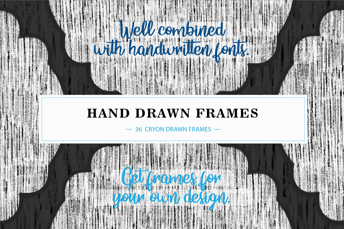 HAND DRAWN FRAMES, an Object Graphic by HANNA V (Photo 4 of 37)