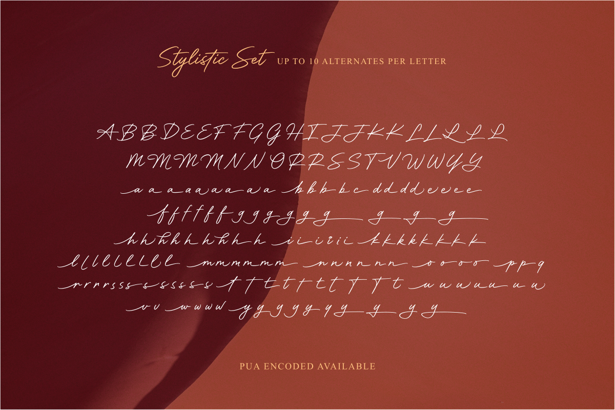 Motherland Signature, a Script Font by Hendra Pratama (Photo 15 of 17)