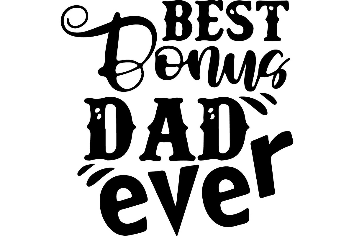 Best Dad T-Shirt Design Bundle, an Object Graphic by Creativeshirt (Photo 12 of 13)