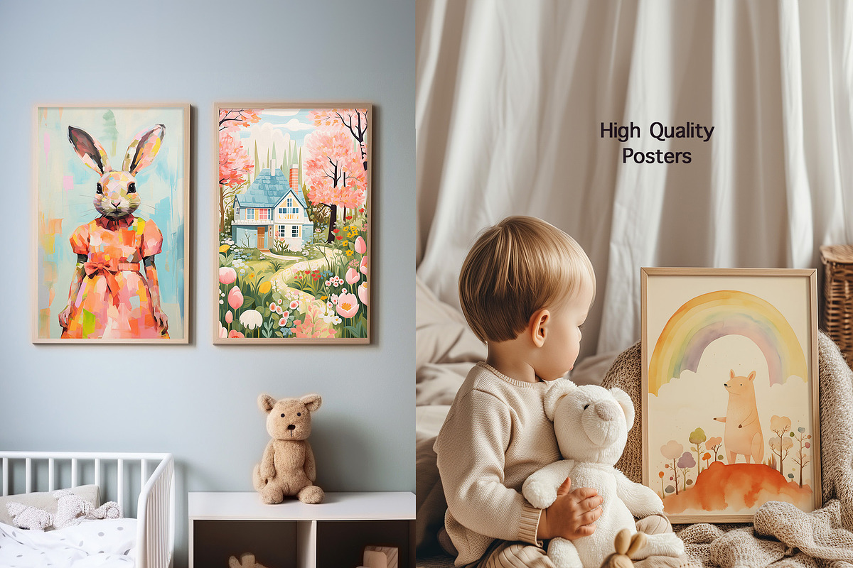 Maximalist Art for Kids Room, a Background Graphic by Essentially Nomadic (Photo 6 of 12)