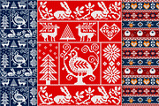 Christmas Knitting Patterns, a Pattern Graphic by Dasha_D (Thumbnail 6 of 6)