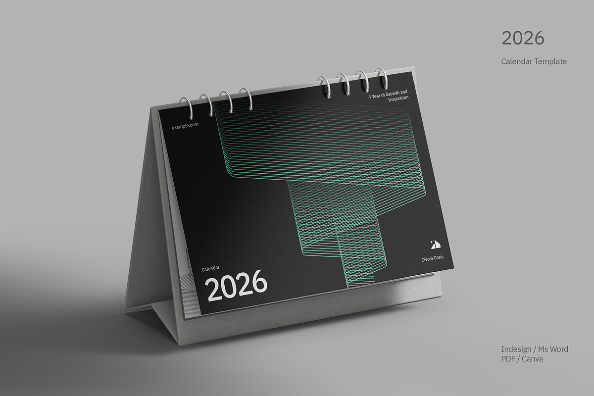 2026 Calendar Template - Civeel