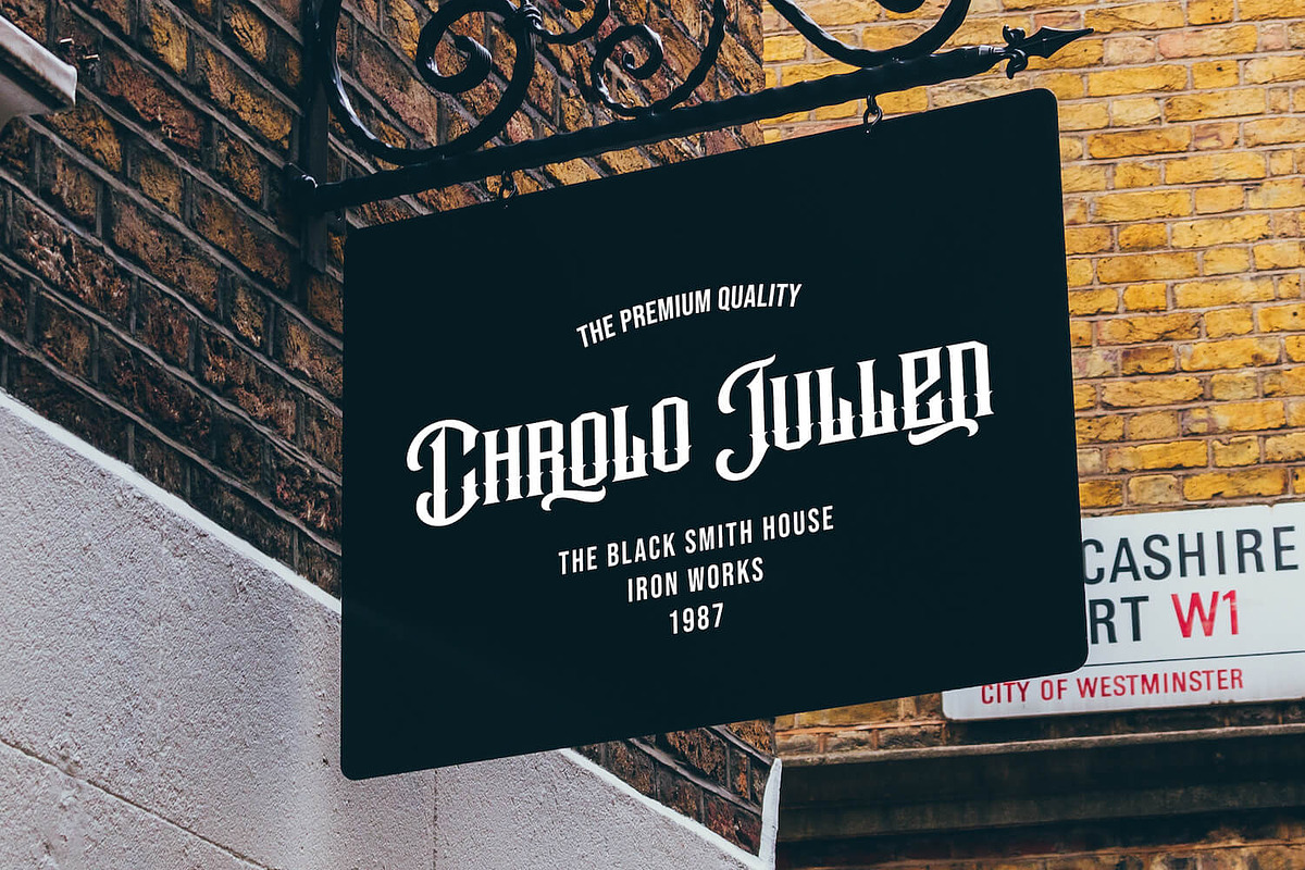 Hanzow Sewick - Victorian Font, a Blackletter Font by StringLabs (Photo 6 of 13)