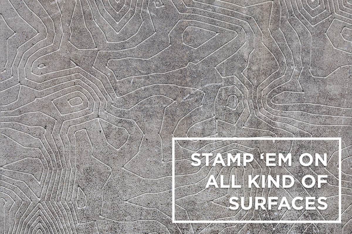 30 Vector Topographic Maps, a Texture Graphic by Projectile (Photo 3 of 10)
