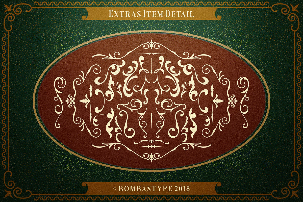 Black Drama Duo + Extras, a Font by Bombastype (Photo 11 of 12)