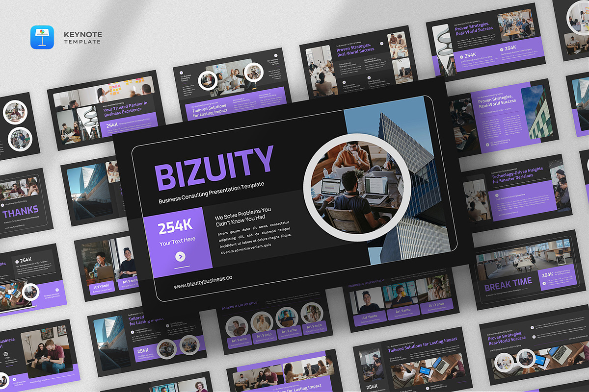 Business Consulting Keynote Template