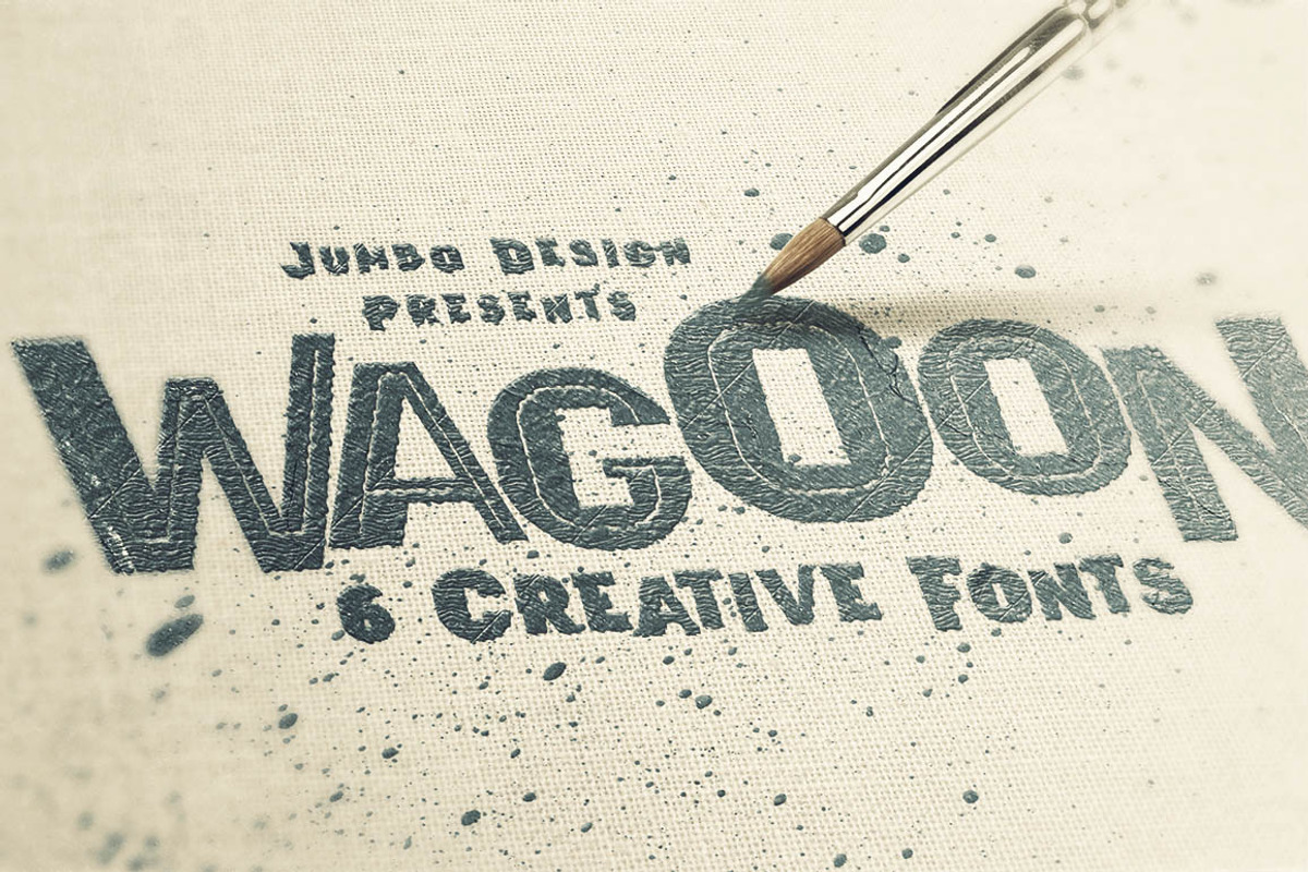 Wagoon - Funny Style Font preview 5