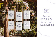 Wedding Seating Place Card Mockup, a Mockup by Mie Mockup Studio (Thumbnail 2 of 5)