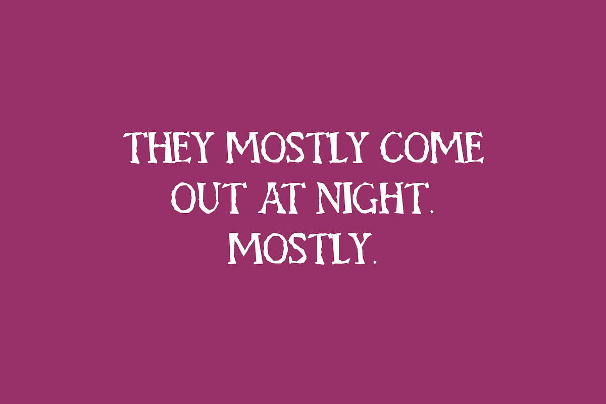 Hauntings Serif Font, a Serif Font by Beck McCormick (Photo 5 of 10)