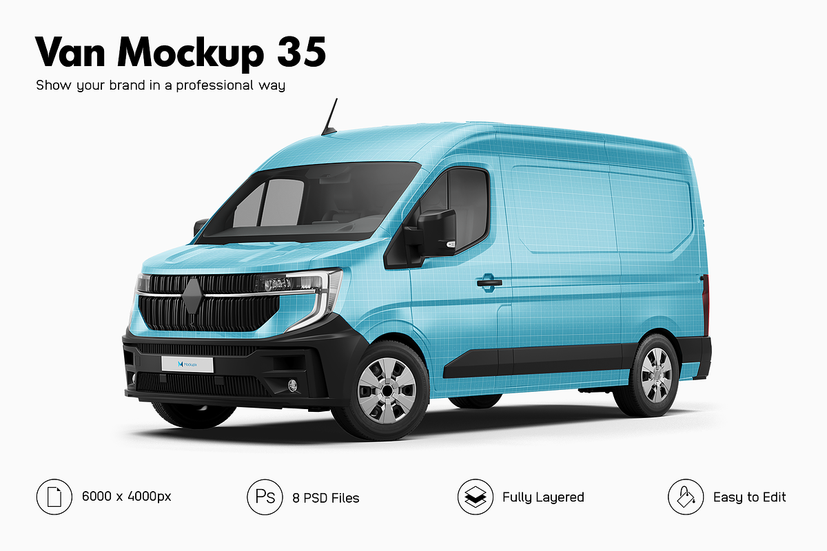 Van Mockup 35, a Product Mockup by Mockupix (Photo 1 of 12)