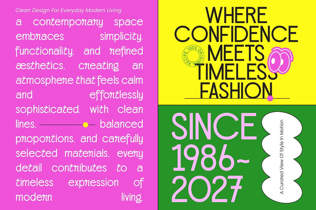 Pastiorie Decorative Sans Serif, a Sans Serif Font by timelesstype.co (Photo 3 of 10)