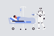 AI Medical Healthcare Illustration, a Healthcare Illustration by Jump Studio (Thumbnail 8 of 10)